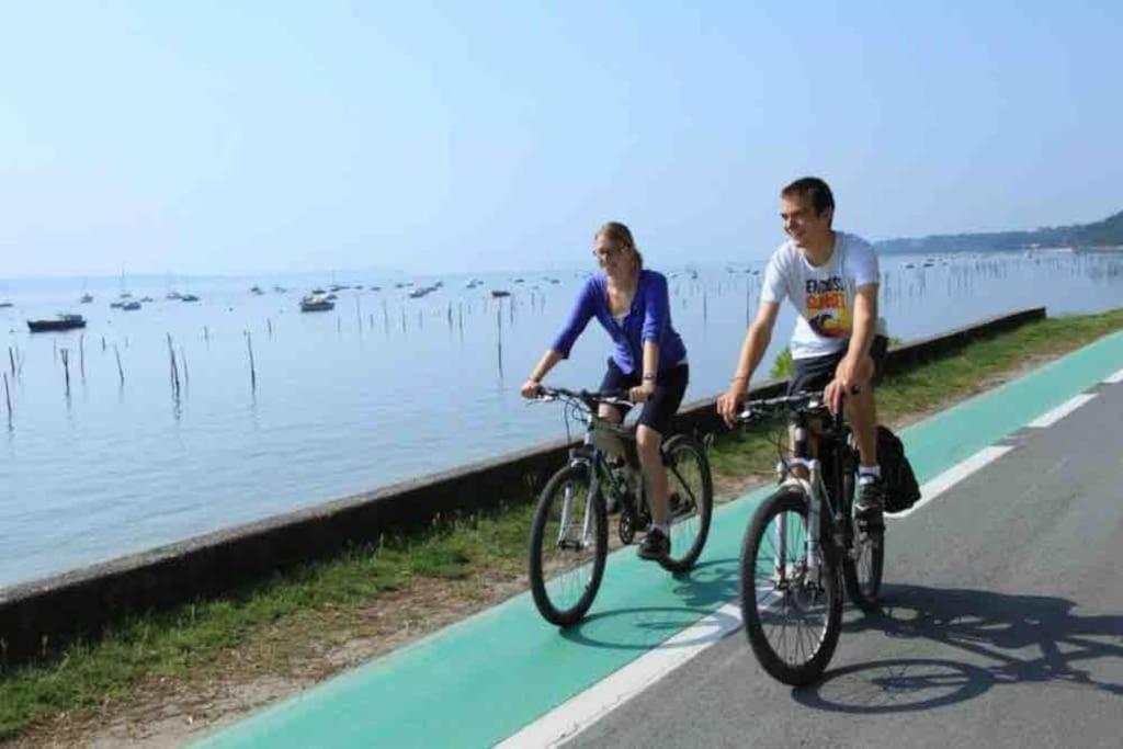 Maison A Arcachon Avec Piscine Hors-Sol Buitenkant foto